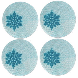 Hermia Set de 4 Salvamanteles Multicolor 37 cm